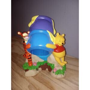 2/$25 Winnie The Pooh Dixie Cup Dispenser Holder 2002 Vintage